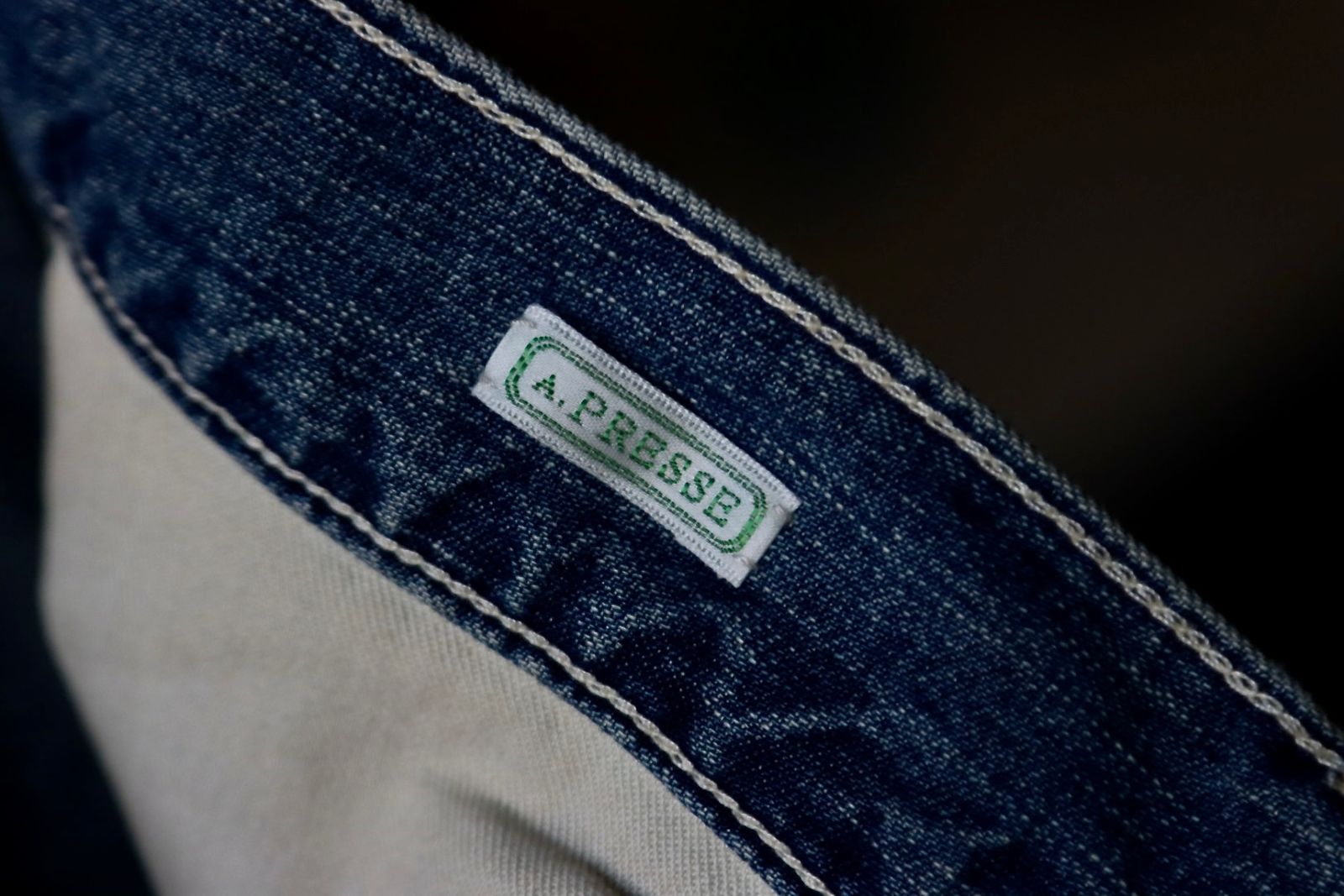 アプレッセ23AW Vintage Military Denim Trousers(23AAP-04-14M)INDIGO☆7月22日(土)発売！