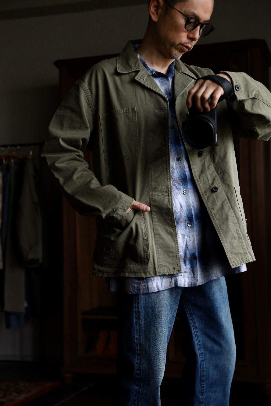 BOW WOW バウワウ USN N-3 TWILL JK(W251-UN3TJ)OD AGAIN