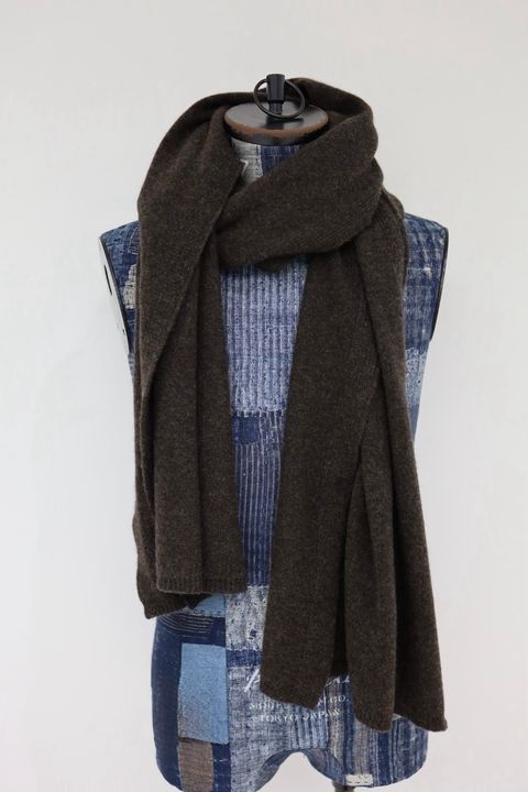 YOKE 26FW Cashmere Long Scarf(YK26FW01386A)Brown☆10月10日(土)発売！