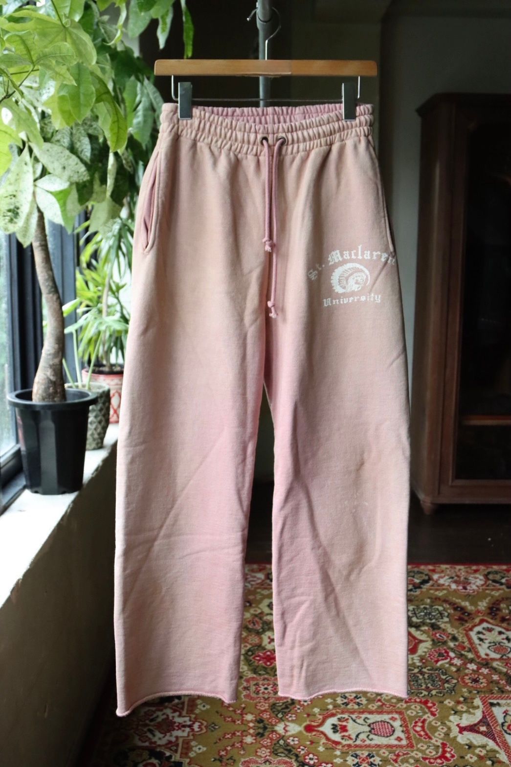 BOW WOW 25FWバウワウ ST. MACLAREN UNIV. SWEATPANTS AGED(BW252-MUSP)AGED PINK★10月4日(土)発売！