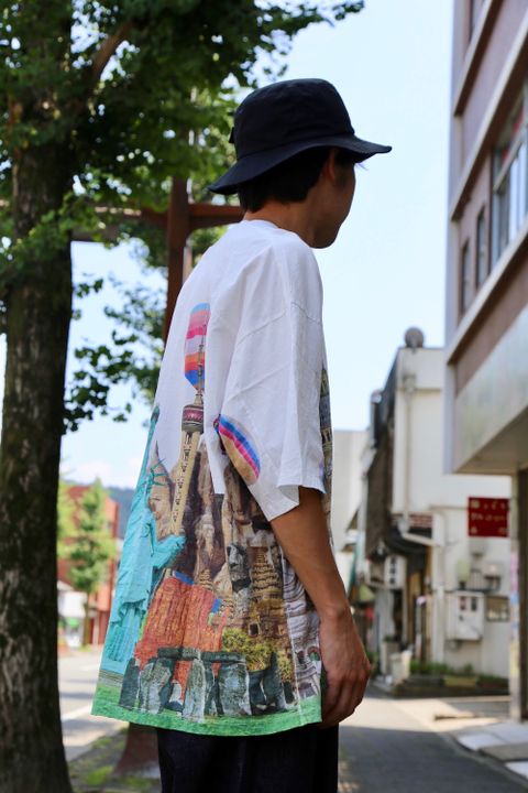 doublet COMPRESSED EARTH T-SHIRT HERITAGE Style.2020.8.24.