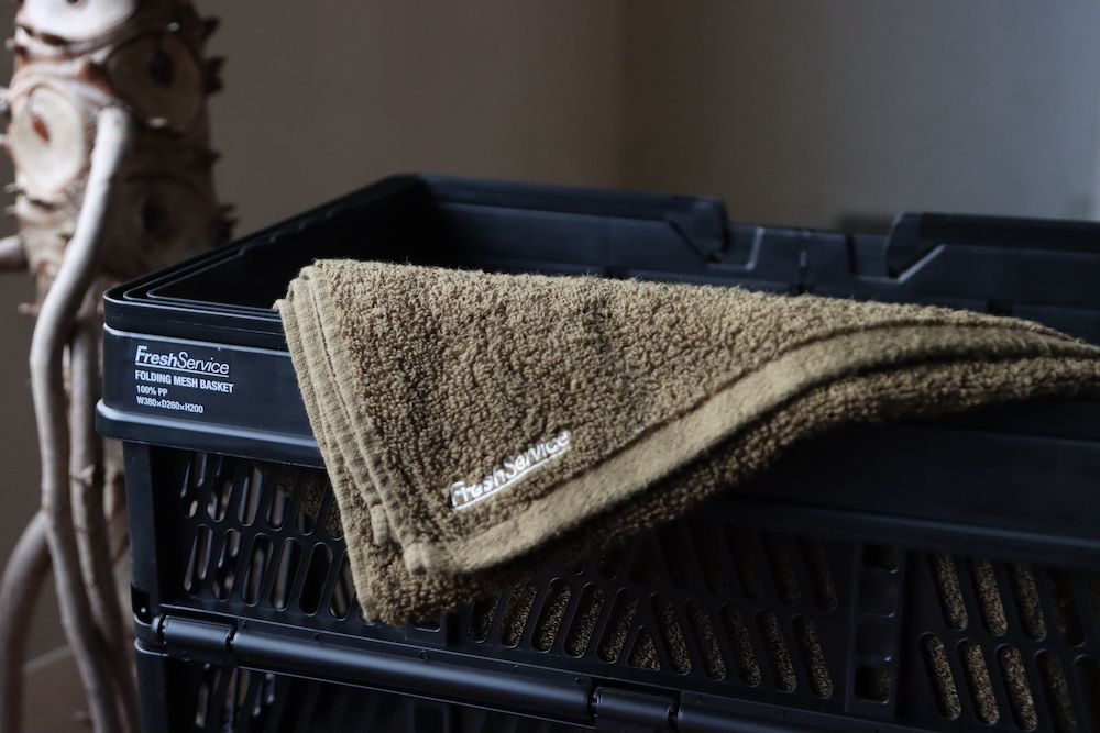FreshService FOLDING MESH BASKET(FSP251-99072B) BLACK☆