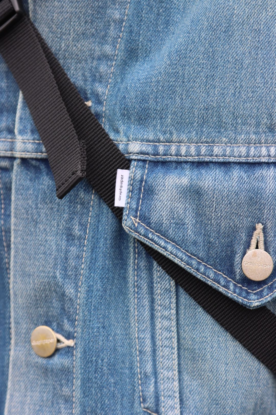 Graphpaper Selvage Denim Trucker Jacket style.2022.7.31