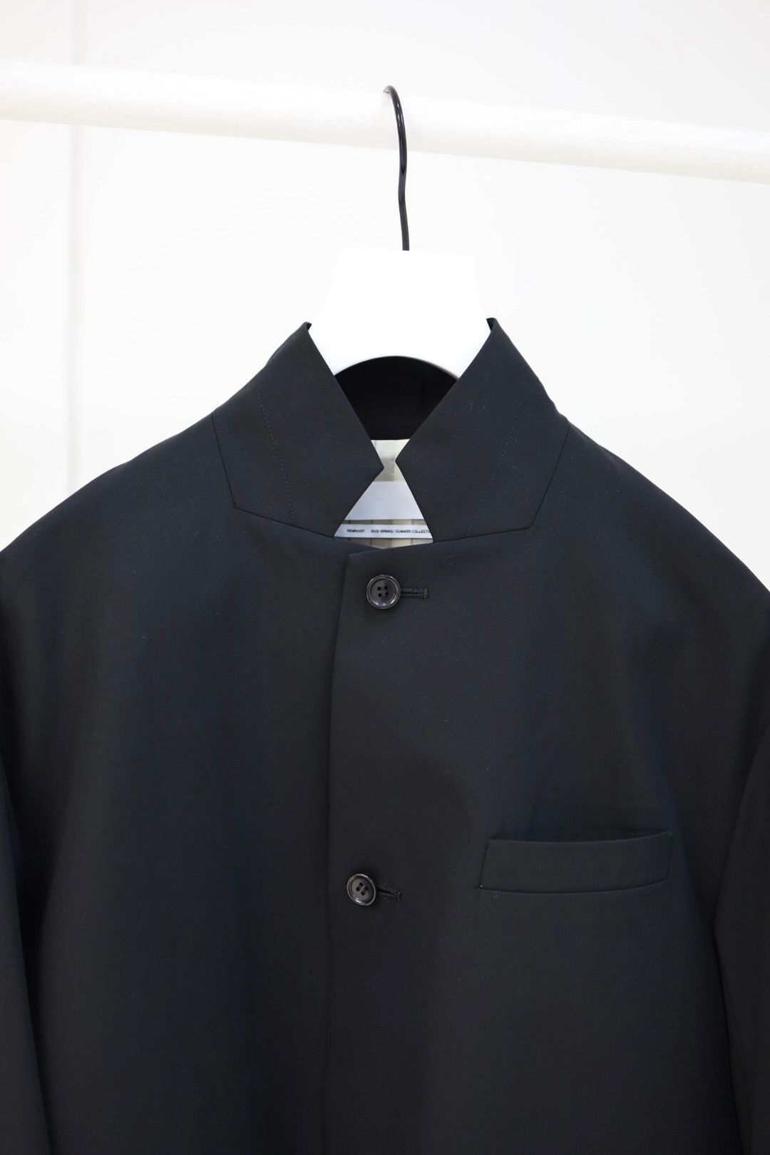 Graphpaper 26SS Women's Brushed Cotton Gabardine Stand Collar Jacket(GL261-20396)BLACK☆2月7日(土)発売！