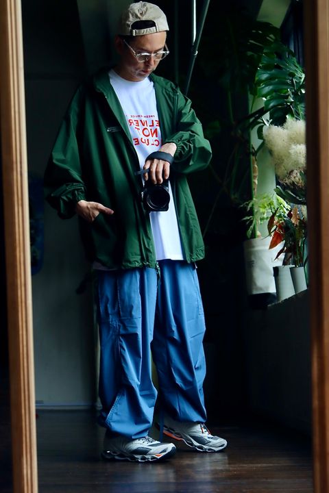 FreshService MICRO TYPEWRITER CARGO PANTSスタイル