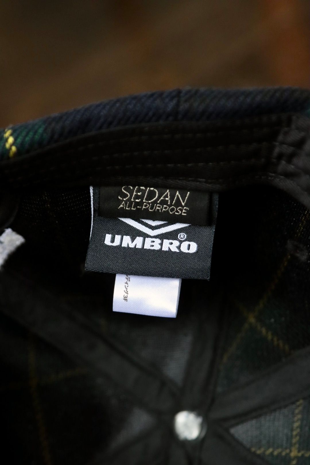 セダンオールパーパスFW23 UMBRO Tech Tweed BB Cap(SD23F-CP06)Blackwatch