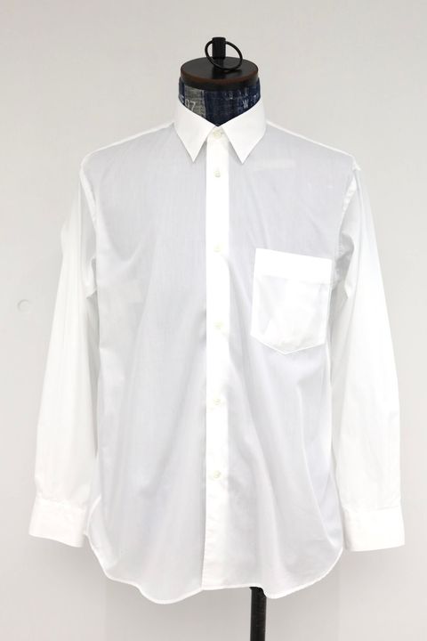 グラフペーパーシャツ Broad Regular Collar Shirt (GM261-50005B)WHITE☆2月14日(土)発売！
