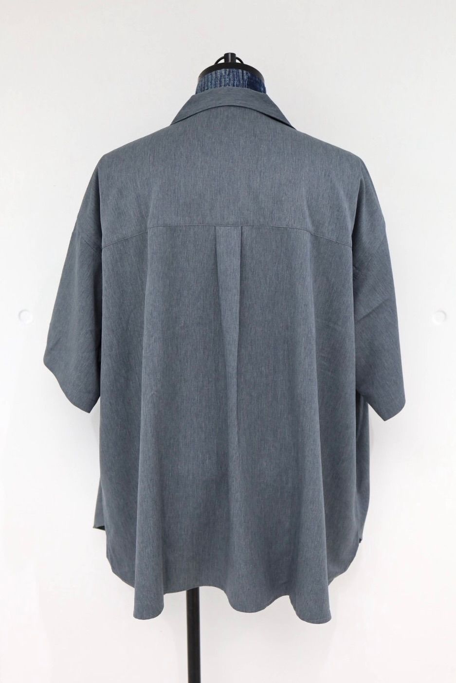 フレッシュサービス COOLFIBER OPEN COLLAR S/S SHIRT(FSC261-50253)H.GRAY☆4月11日(土)発売！