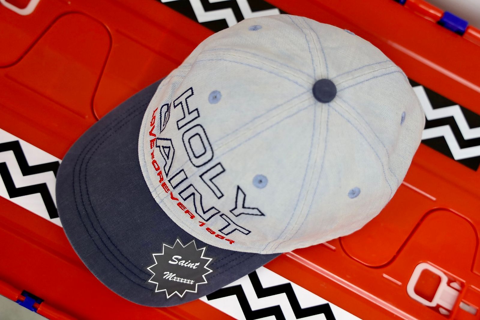 セントマイケル 26SS CAP/DENIM(SM-MK8-0000-083)BLUE