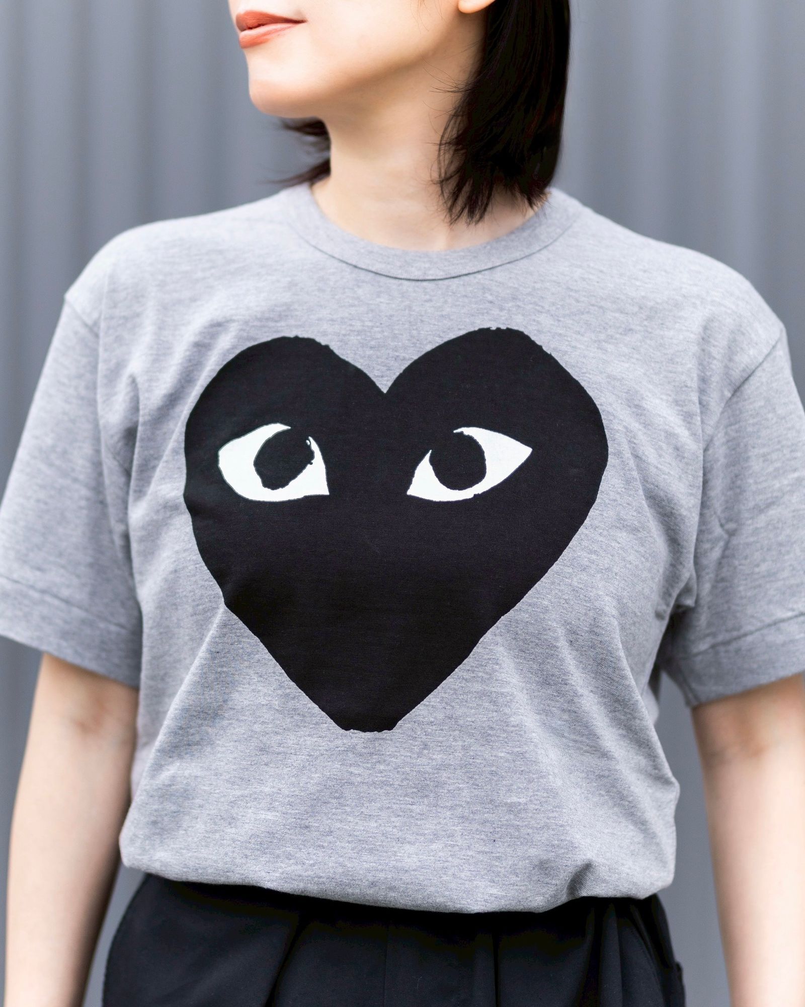 PLAY COMME des GARCONS - PLAYプレイコムデギャルソン ブラック