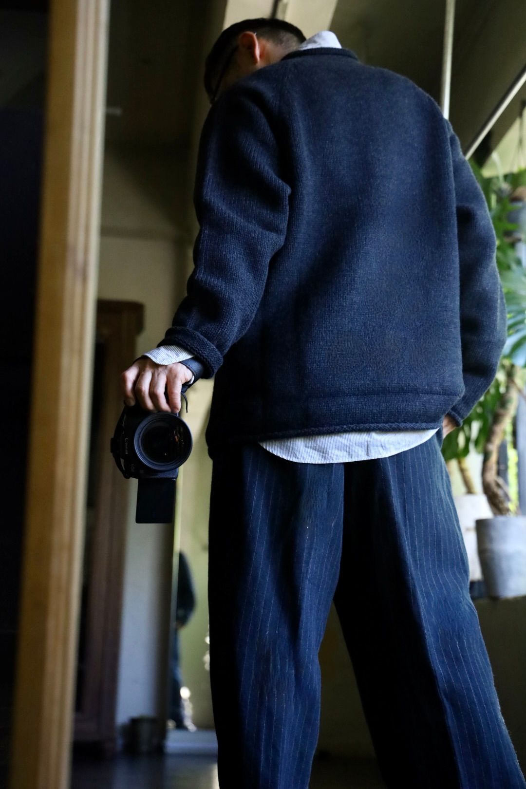 A.PRESSE Roll Neck Sweaterスタイル.2024.10.09.