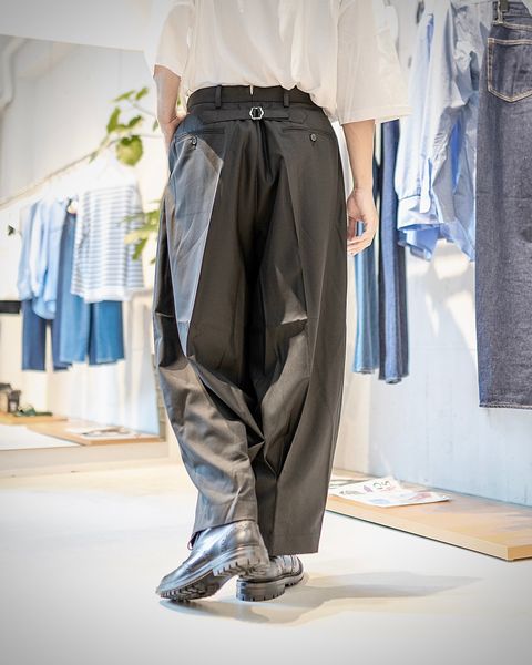 COMME des GARCONS HOMME ウールサージパンツ スタイル 8月3日(土)発売！