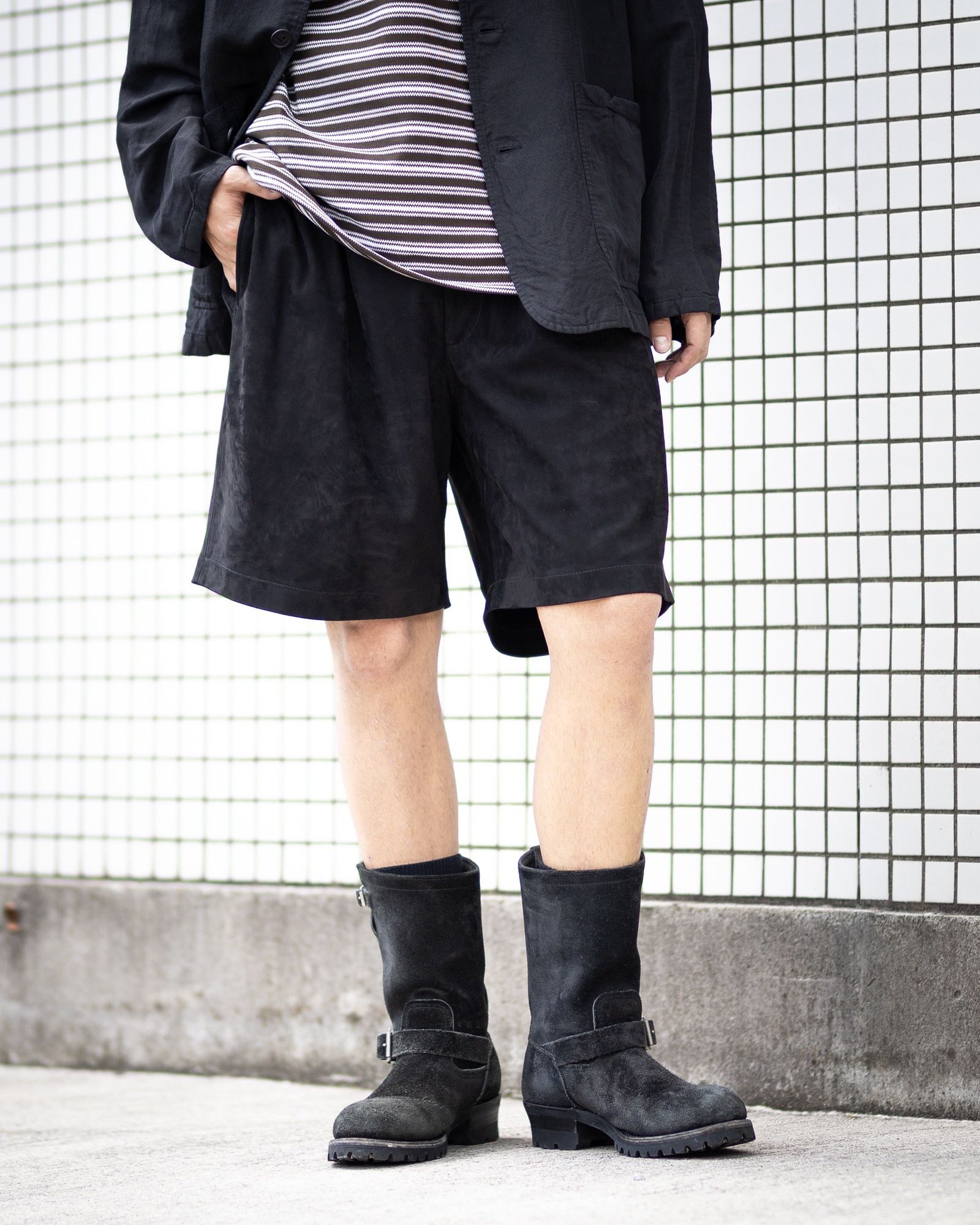 COMME des GARCONS リネンギャバ製品染3Bジャケット PICK UP STYLE
