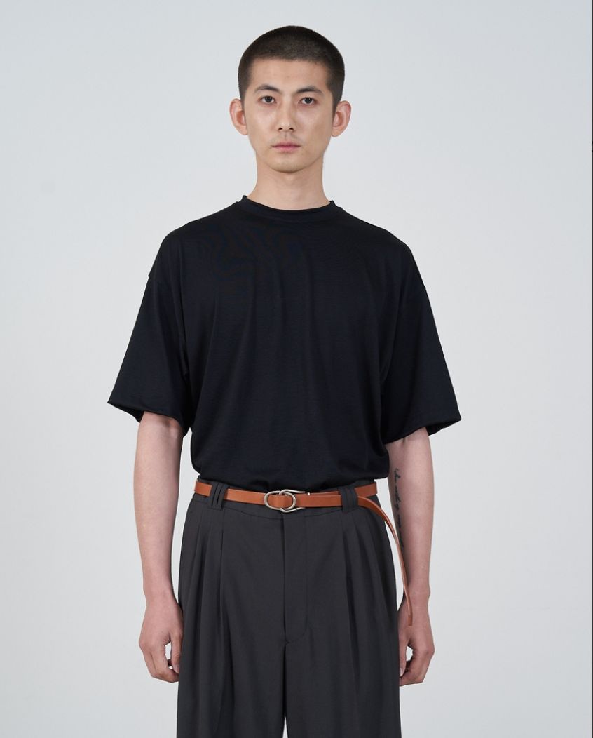 ヨーク25SS W RING LEATHER BELT(YK25SS0984A)BROWN☆12月21日(土)発売！