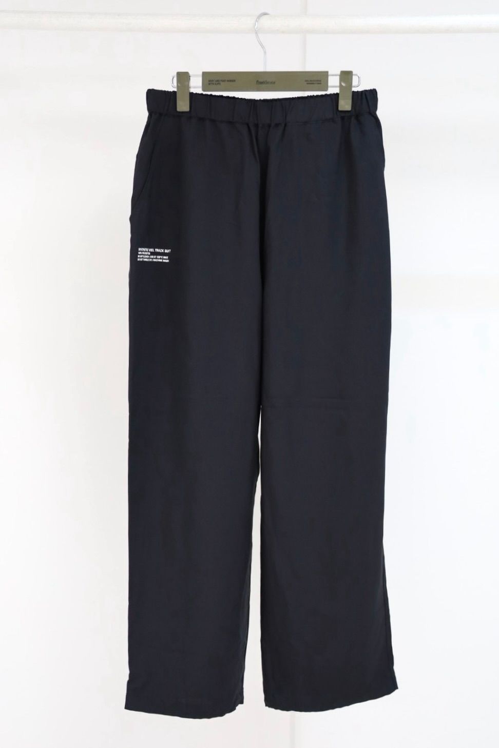 ReFresh!Service. SYNTHETIC WOOL TRACK SUIT(FSR263-60068)BLACK☆9月19日(土)新作発売！