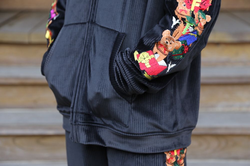 doublet CHAOS EMBROIDERY COMFY HOODIE,CHAOS EMBROIDERY COMFY PANTS style 2021.01.17.