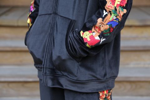 doublet CHAOS EMBROIDERY COMFY HOODIE,CHAOS EMBROIDERY COMFY PANTS style 2021.01.17.