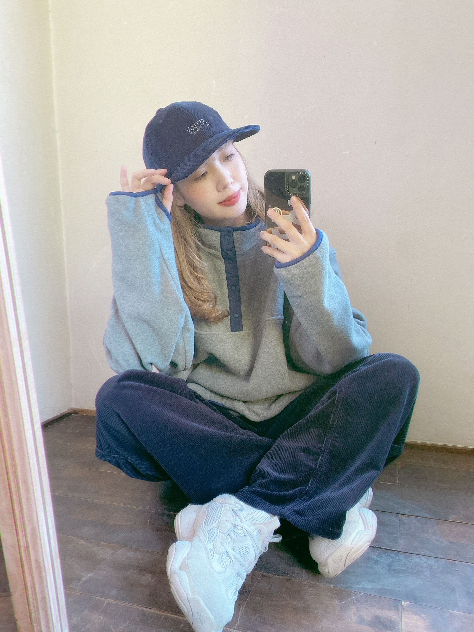 SEDAN ALL-PURPOSE FW23 新作Fleece Snap Pullover style.2023.10.23