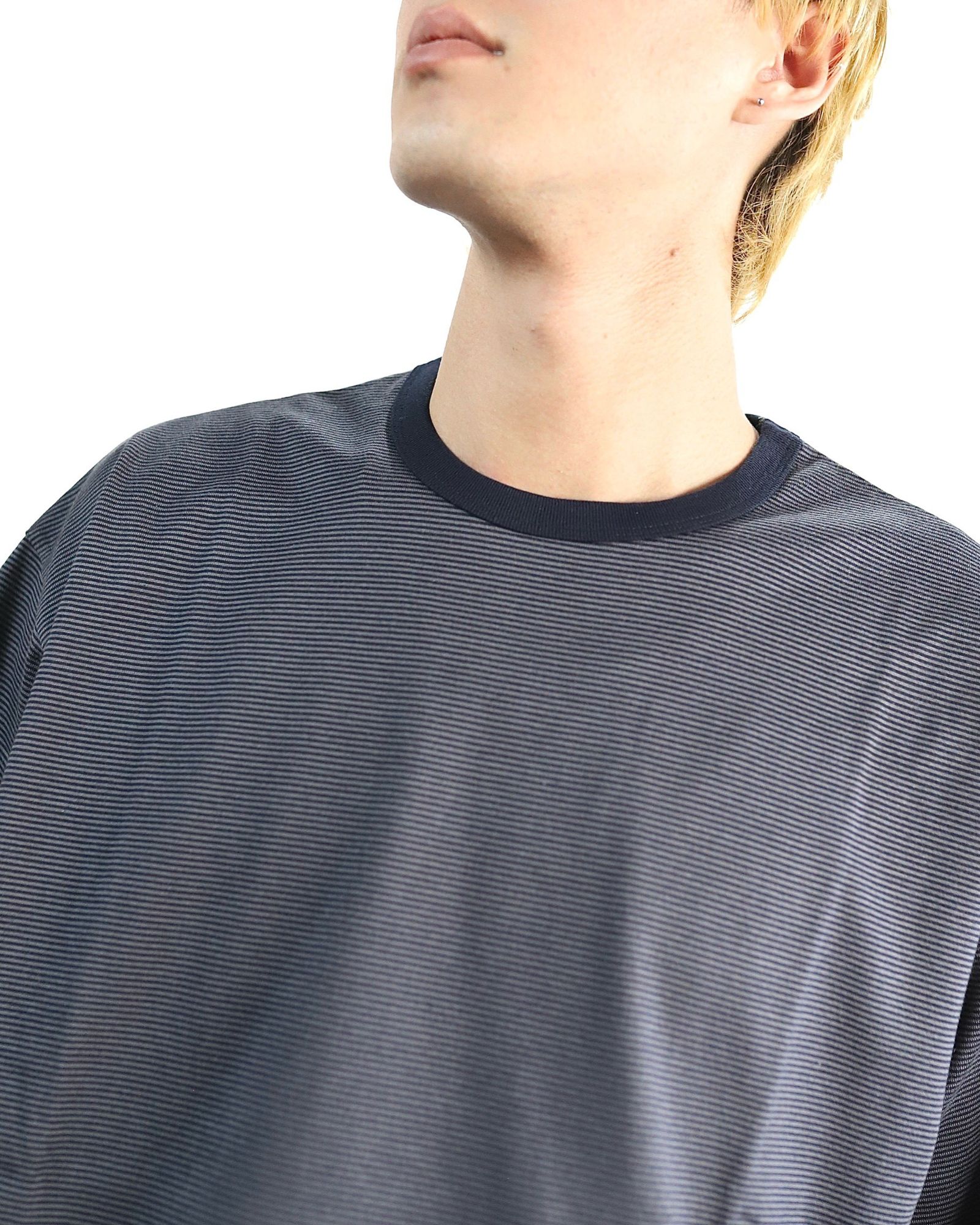 Graphpaper 24SS 新作Narrow Border S/S Tee style 2024.3.1