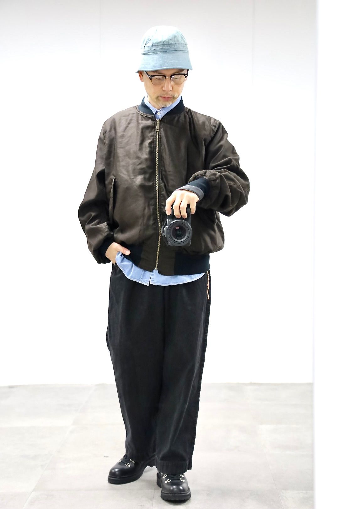 Gurank グランク26SS LM MA1ブルゾン(2604M)BLACK★新作発売！