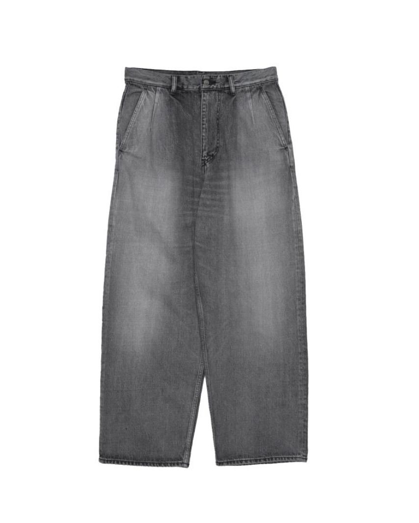 Graphpaper - グラフペーパー25AW Selvage Denim Two Tuck Pants