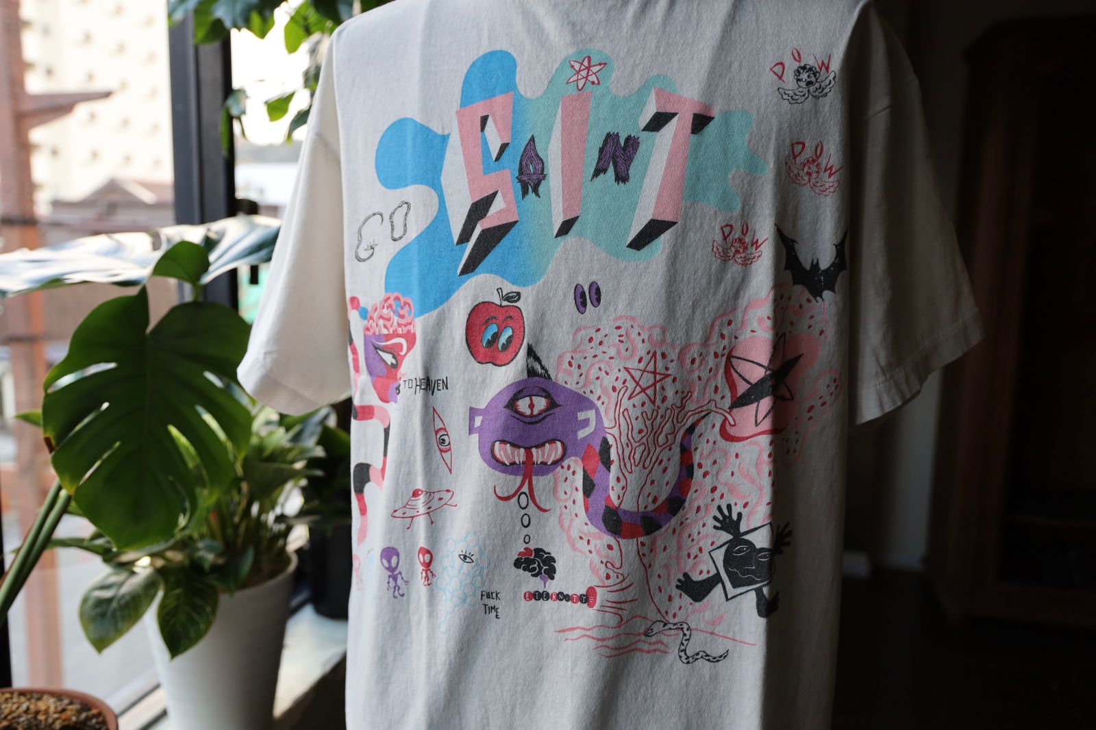 SAINT M×××××× - セントマイケル25SS DAY OF THE FREAKS SS TEE SAINT M×××××× - セントマイケル25SS DAY OF THE FREAKS SS TEE