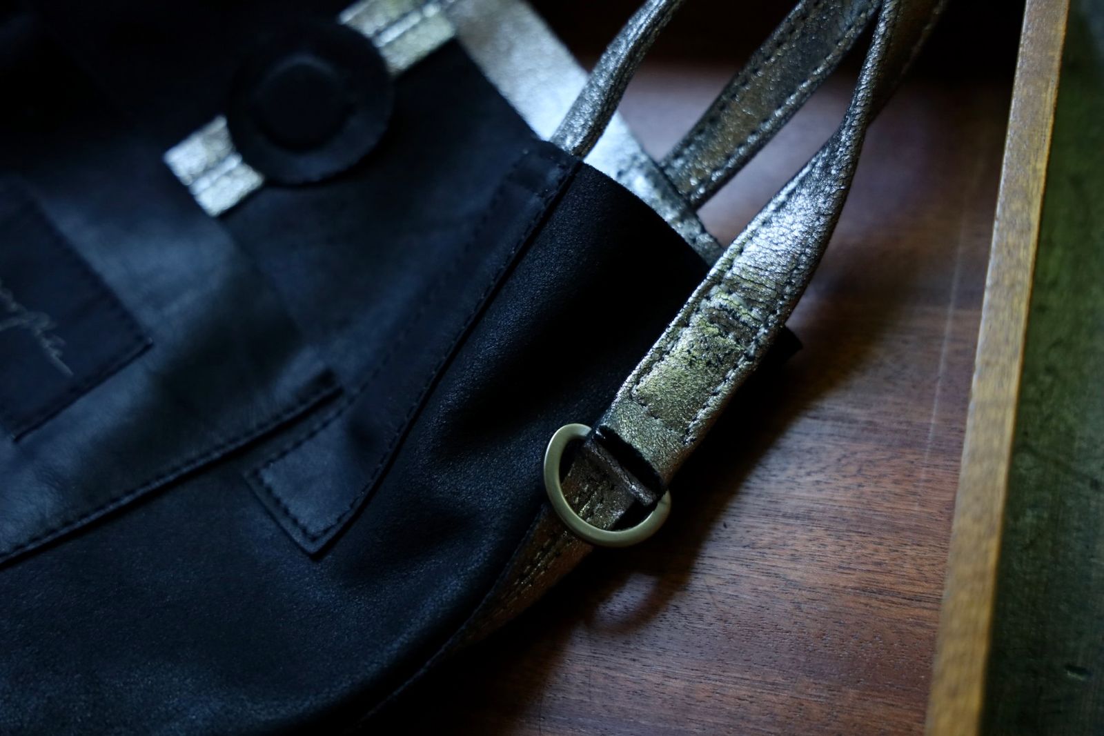 Morphee / モルフェトートバッグ 2WAY SMALL TOTE（SHORT）SILVER