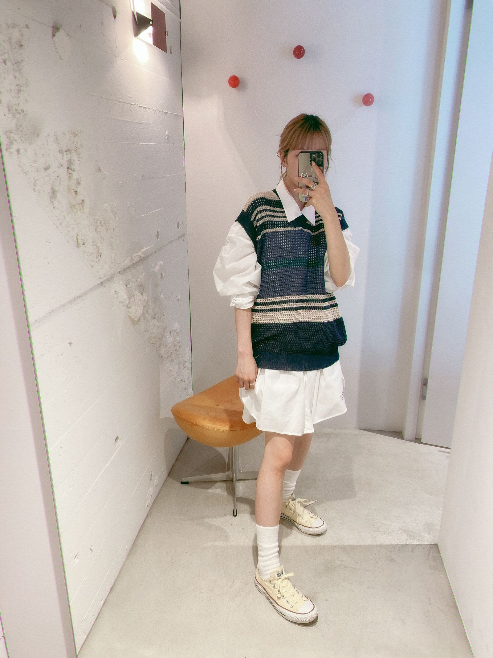 YOKE - ヨーク24SS BORDER MESH KNIT SKIPPER POLO SHIRT YOKE - ヨーク24SS BORDER MESH KNIT SKIPPER POLO SHIRT