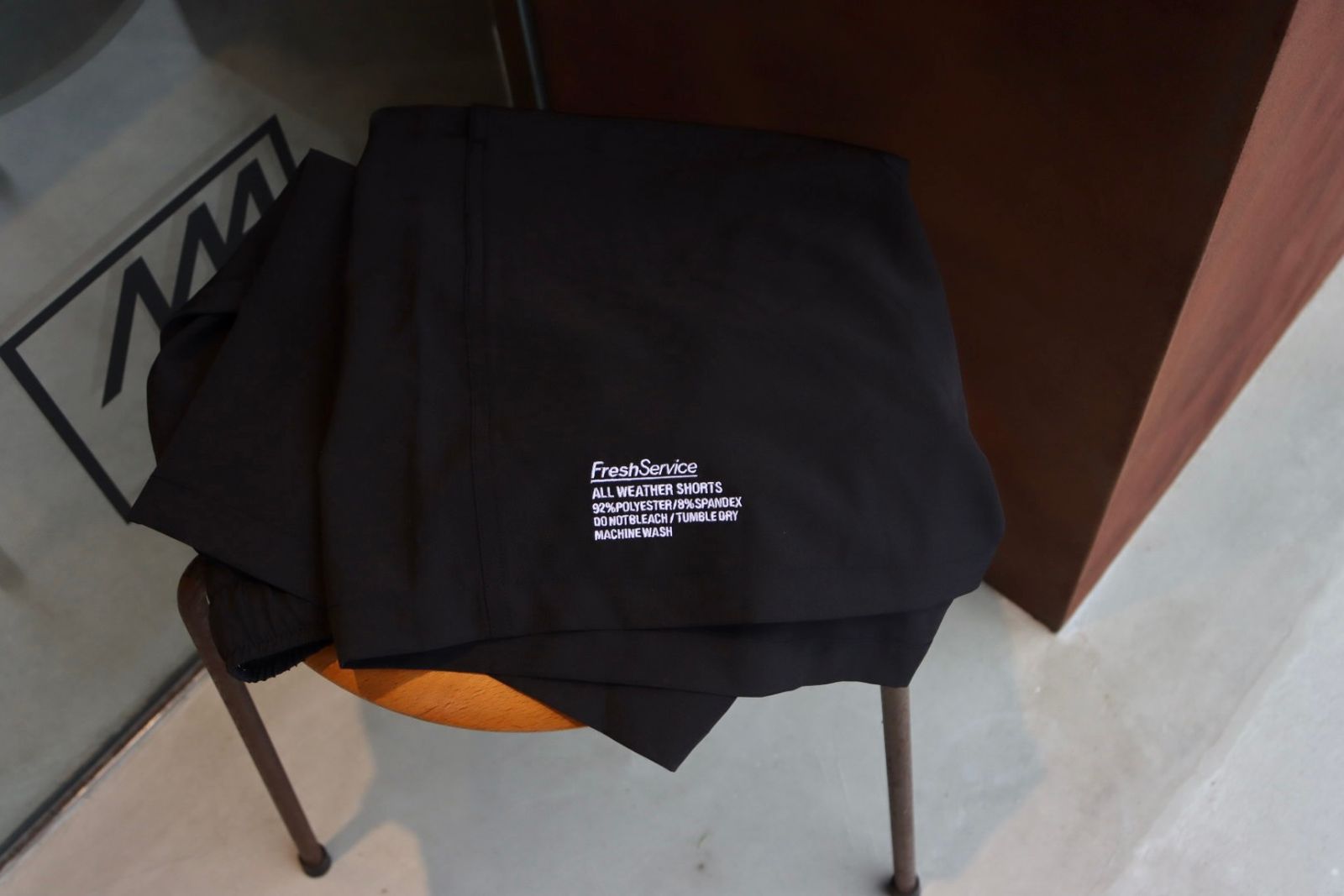 フレッシュサービス ALL WEATHER SHORTS (BLACK)