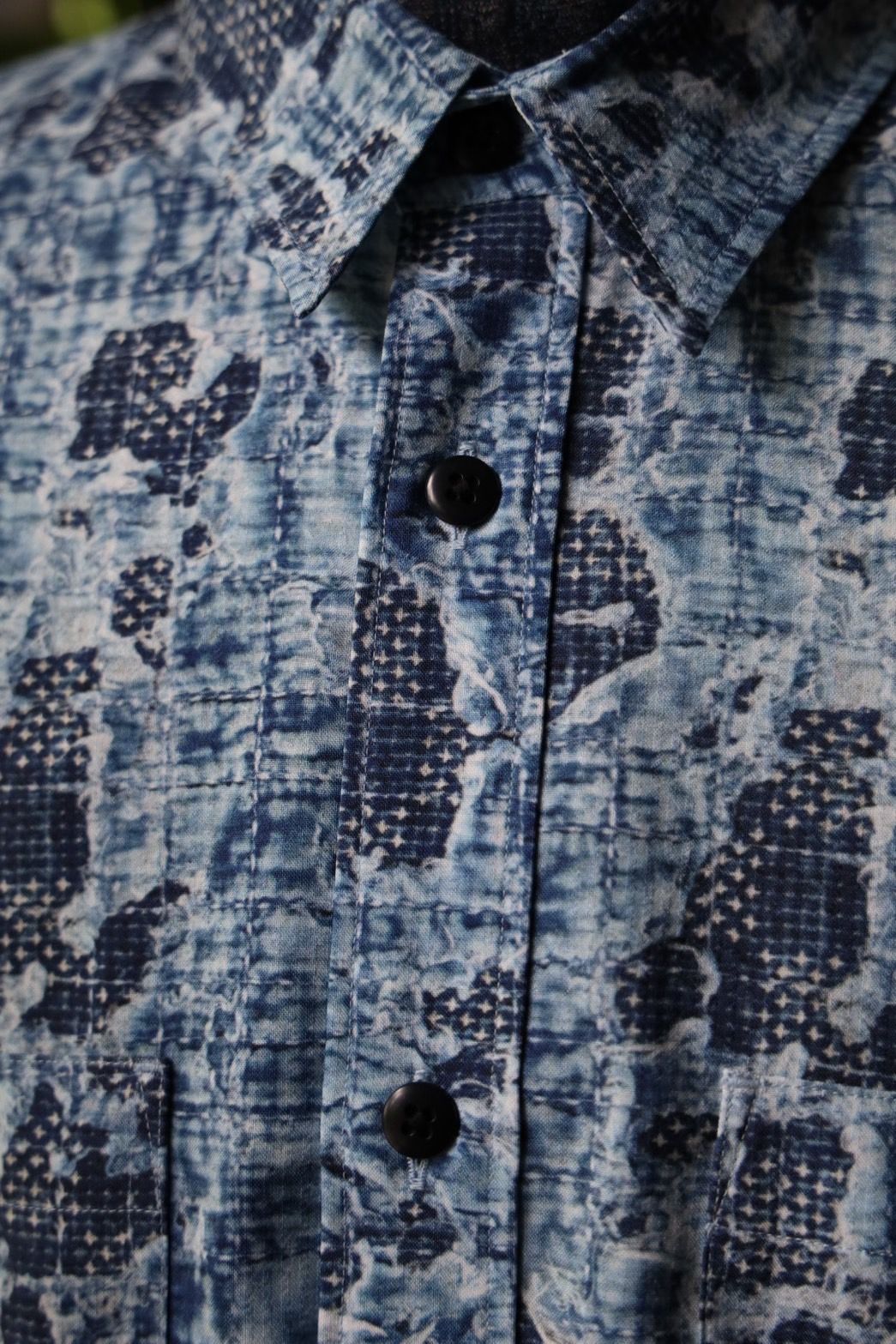 ファンダメンタル シャツ FDMTL×WIND AND SEA"Printed Boro SHIRTS"☆10月5日(土)発売！