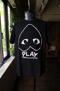 PLAY COMME des GARCONS  ロゴプリント Tシャツ style.2024.06.18