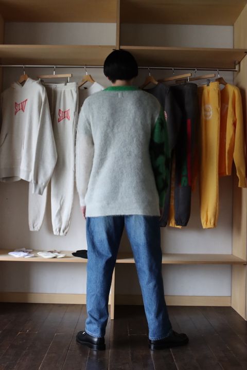 ©SAINT M×××××× STT_MOHAIR KNIT SWTER_AF(SM-S21-0000-054) style.2021.9.3