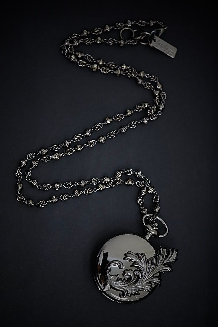 Yohji Yamamoto コンパクトミラー (HK-A37-972-1)BLACK☆新作発売！