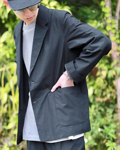 ATON エイトン23SS COTTON TYPEWRITER セットアップスタイル