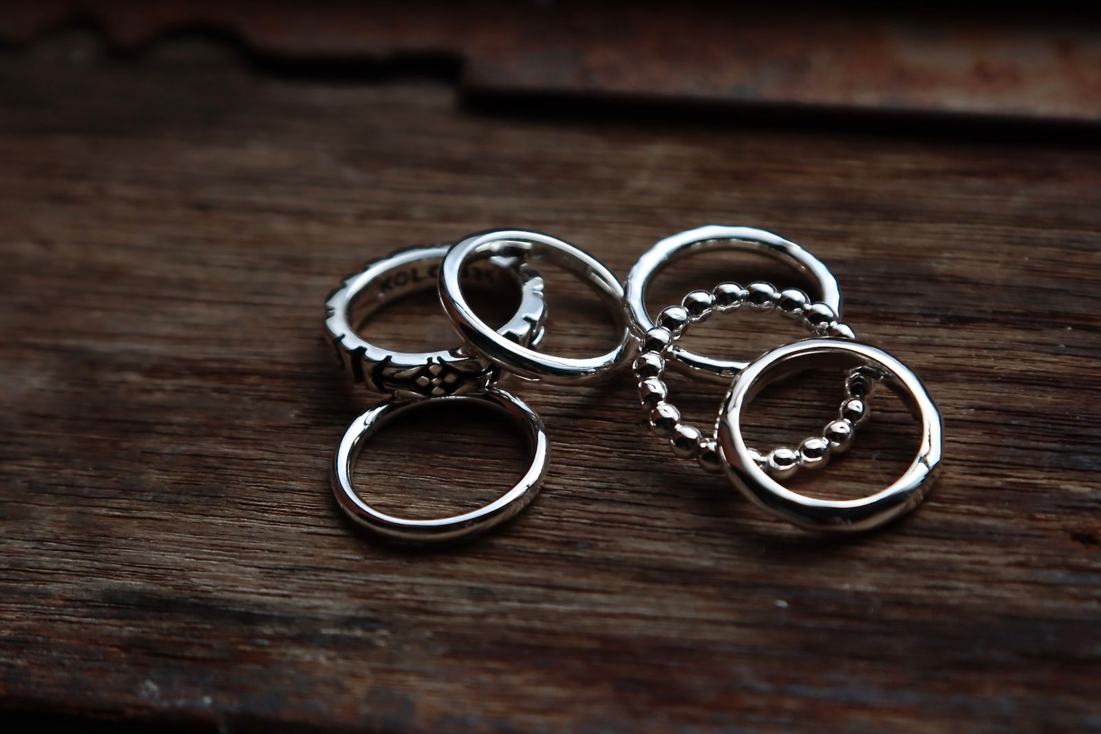 XOLO - XOLO JEWELRY リング / 6 Stack Ring (XOR076) | mark