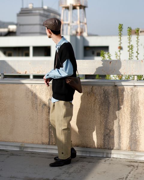 A.PRESSE アプレッセ23SS Motorcycle Trousersスタイル