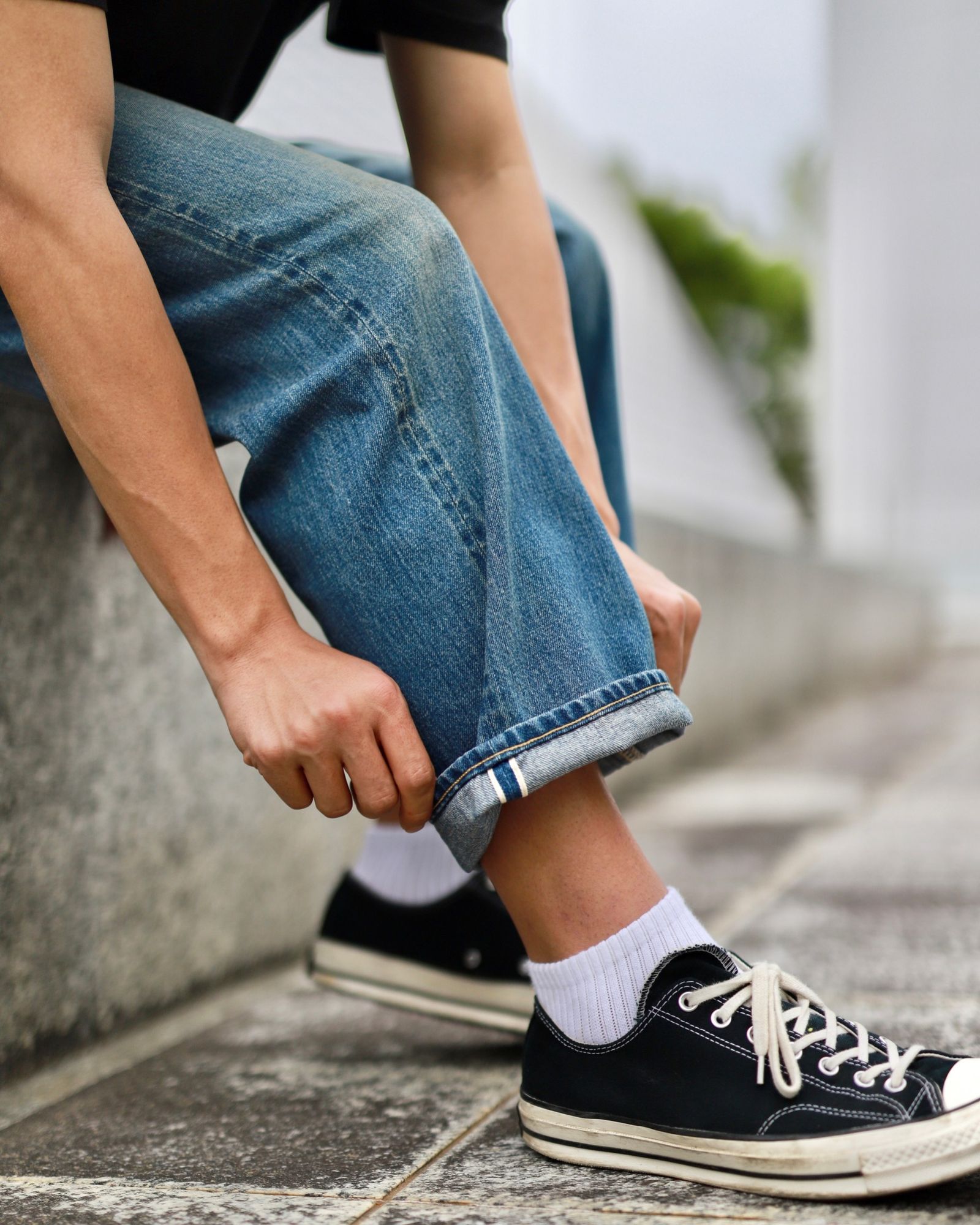 A.PRESSE No.2 Washed Denim Pantsスタイル | 3259 | mark