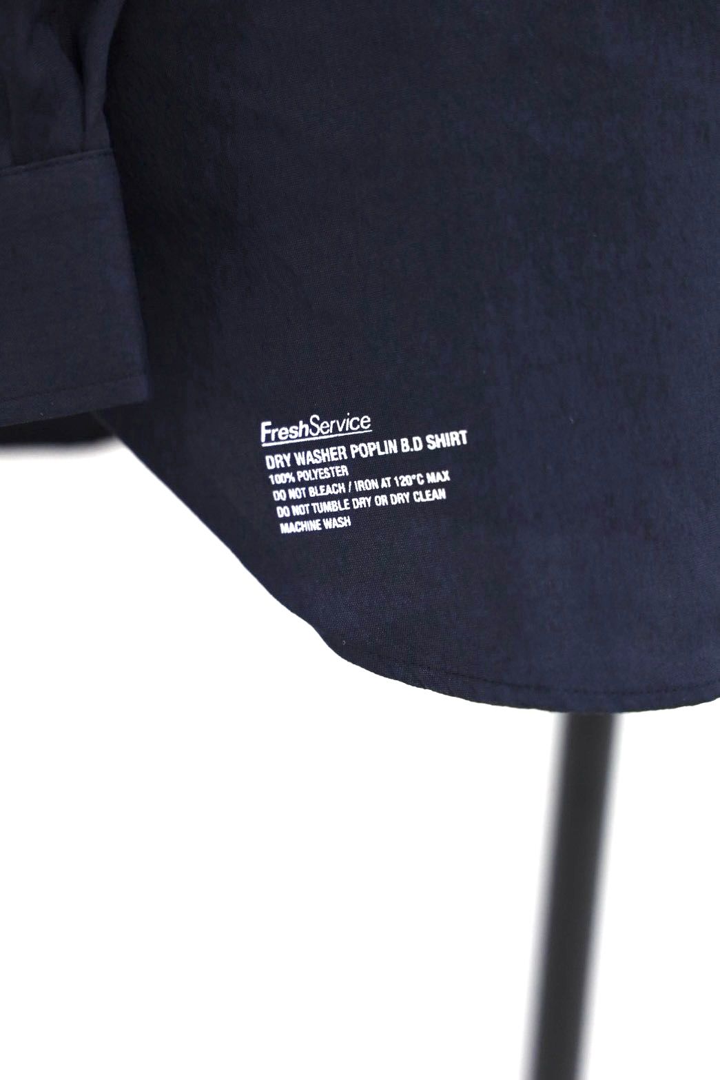 フレッシュサービス 26AW DRY WASHER POPLIN L/S B.D SHIRT(FSC263-50062)NAVY☆8月1日(土)発売！