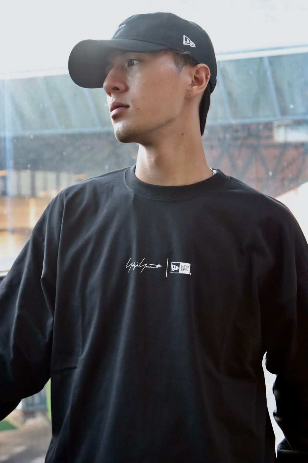 Yohji Yamamoto×NEWERA フィールドコーチジャケットスタイル