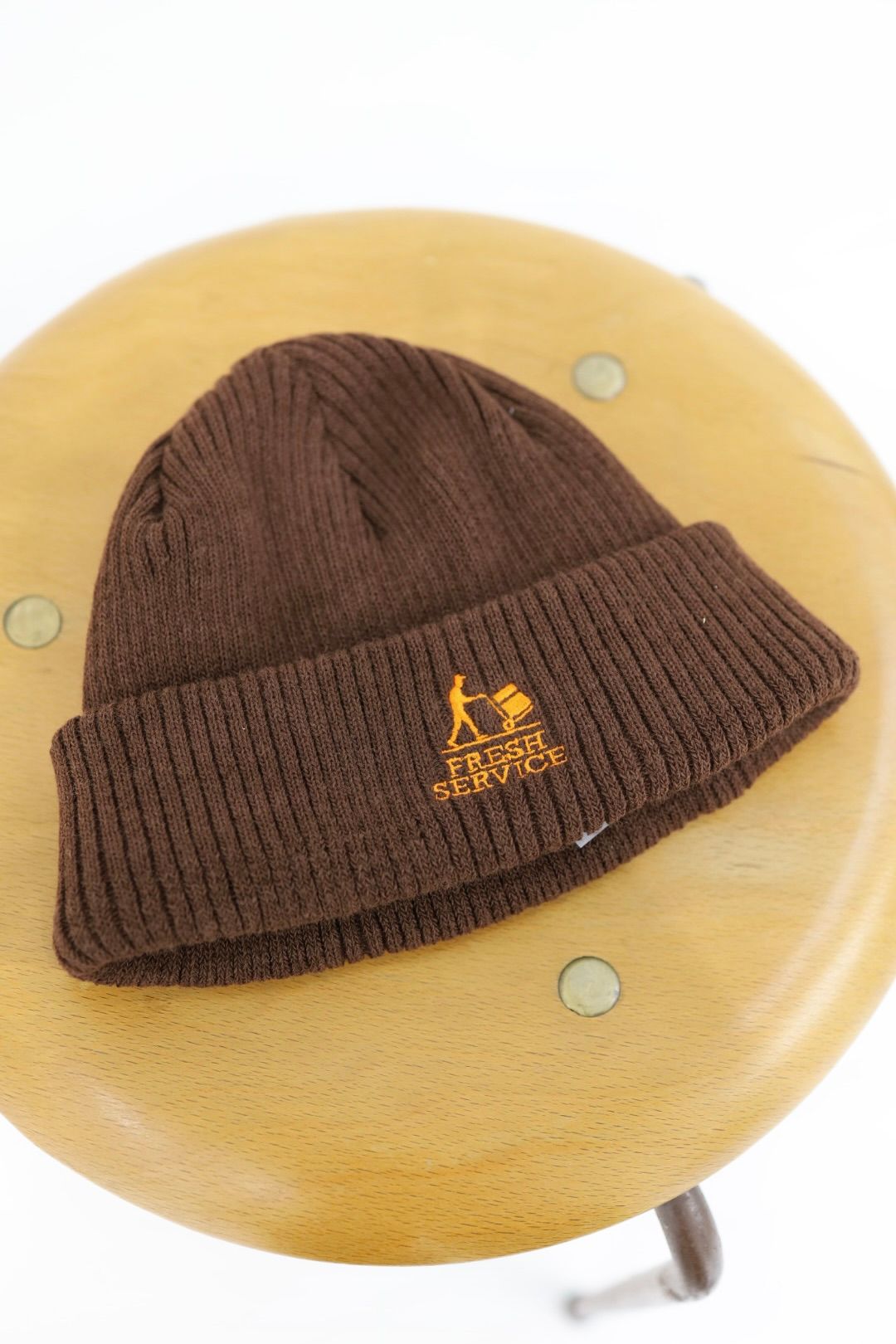 フレッシュサービスTHERMAL RIB KNIT WATCH CAP(FSP254-90069)BROWN☆11月15日(土)発売！
