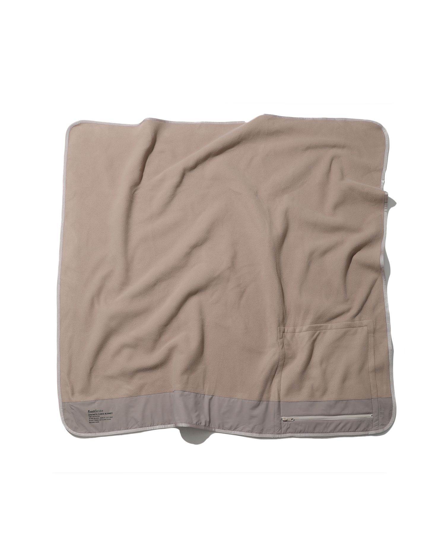 フレッシュサービス SYNTHETIC FLEECE BLANKET(FSP243-90203)BEIGE☆10月5日(土)発売！