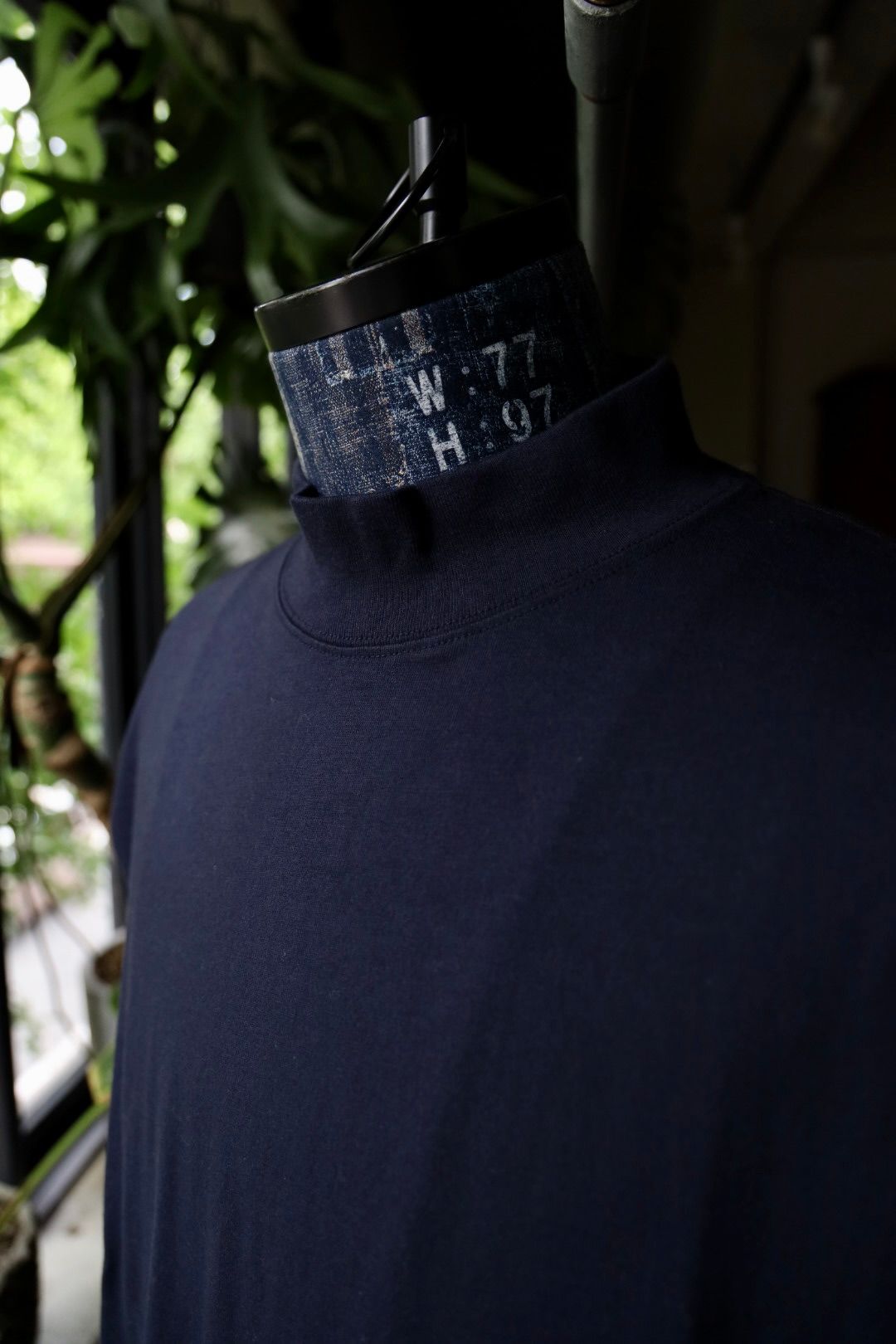 Cashmere Blend Turtle Neck L/S T-Shirt( 24AAP-05-01K)NAVY☆7月27日(土)発売！