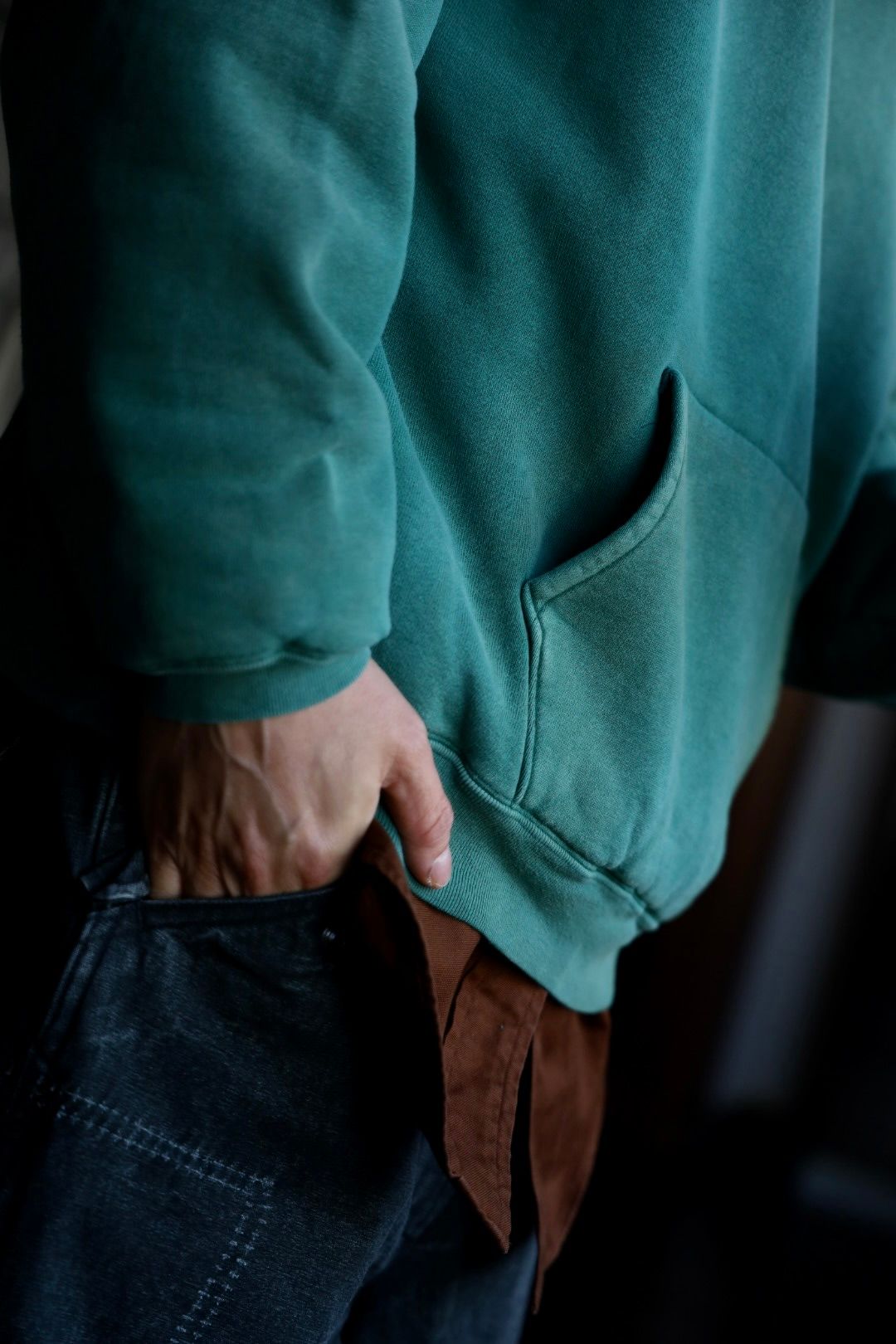 アプレッセ Vintage Sweat Hoodie(25SAP-05-06K)GREEN