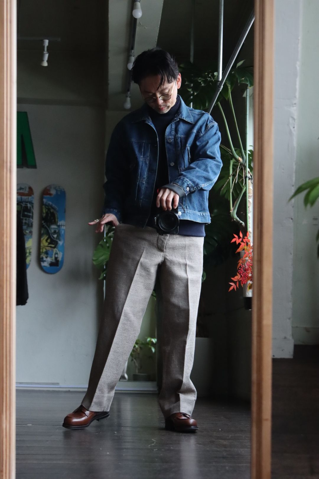アプレッセ23SS 2nd Type Denim Jacket (23SAP-01-09H)INDIGO