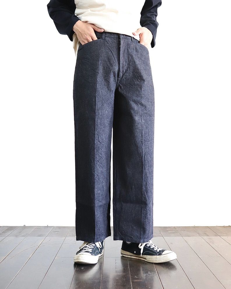 blurhms - ブラームス24SS blurhms 12.9oz Denim Slacks(BHS24S012 