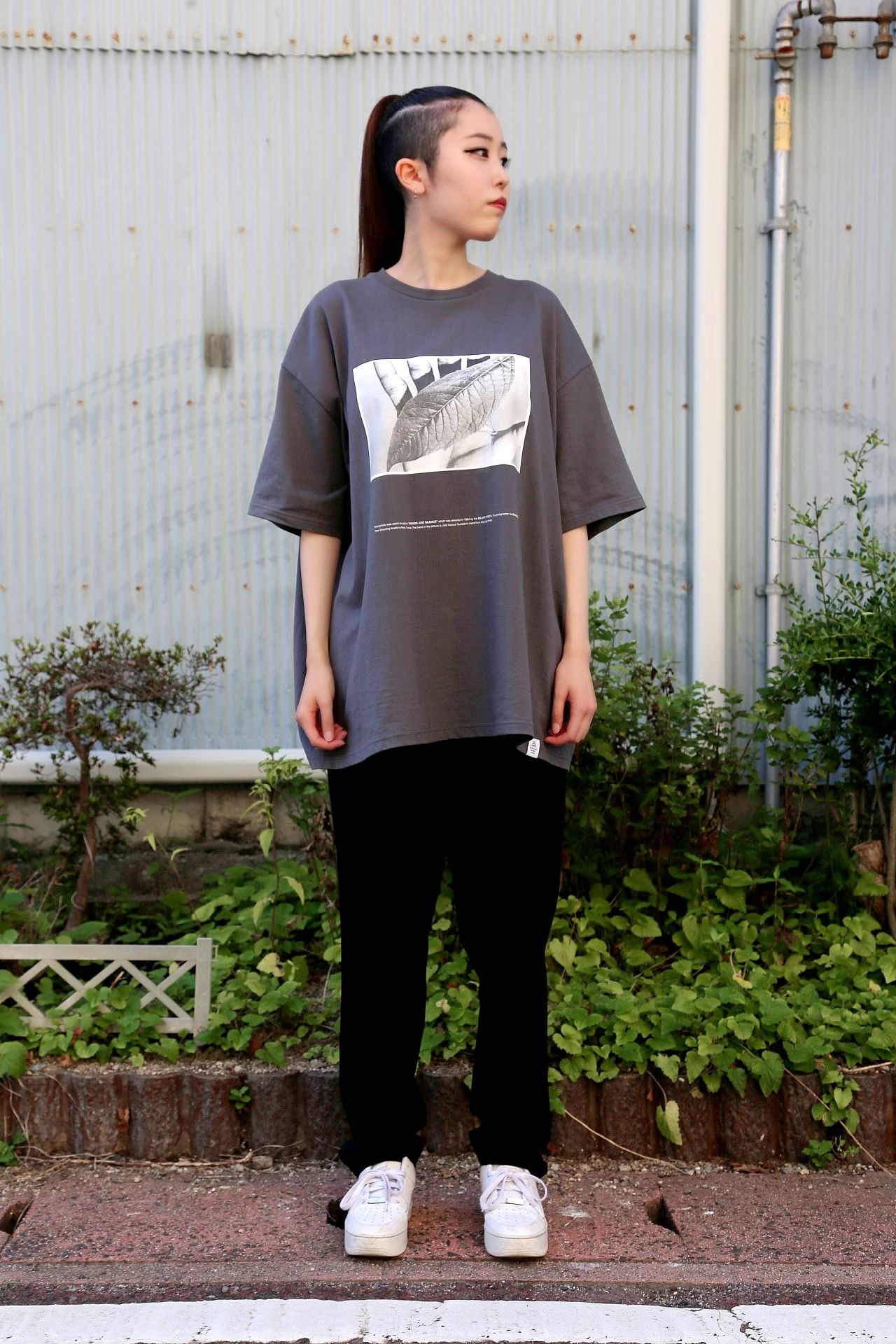 Graphpaper POET MEETS DUBWISE for Graphpaper Oversized Tee “WORDS