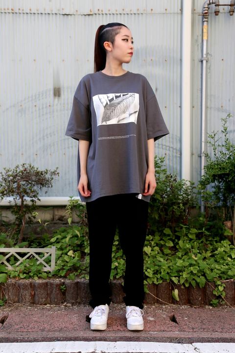 Graphpaper POET MEETS DUBWISE for Graphpaper Oversized Tee “WORDS AND SILENCE” style. 2021.07.20.