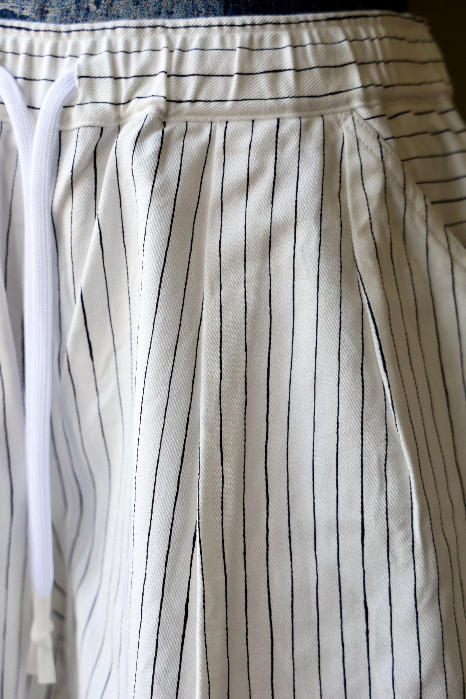 S.F.C 25SS エスエフシー STRIPE PAINTER SHORTS(SFCSS25P07)White-Black☆3月29日(土)発売！