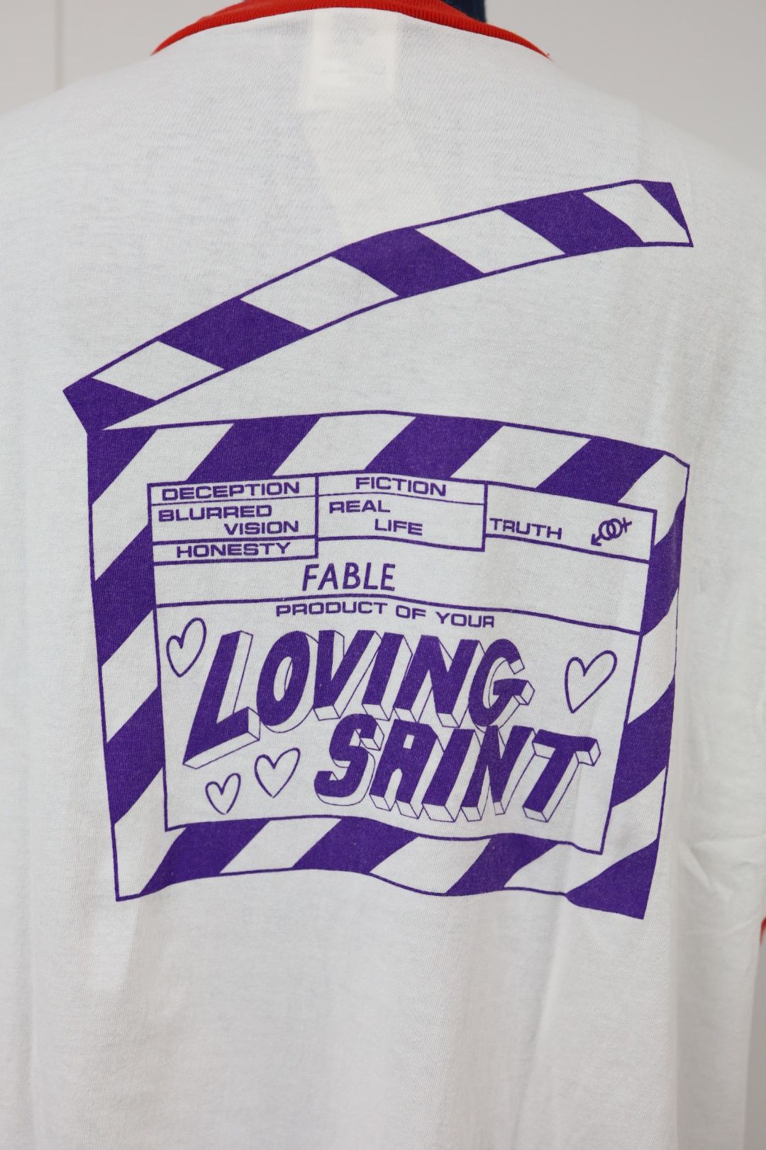 セントマイケル 26SS I LOVE SAINT_SS T-SHIRT(SM-MK8-0000-018)WHITE☆4月29日(水)新作発売！