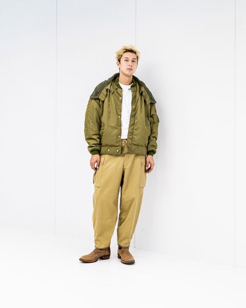 FreshService HEAVY NYLON DECK JACKET (COYOTE)10月11日(土)新作発売！